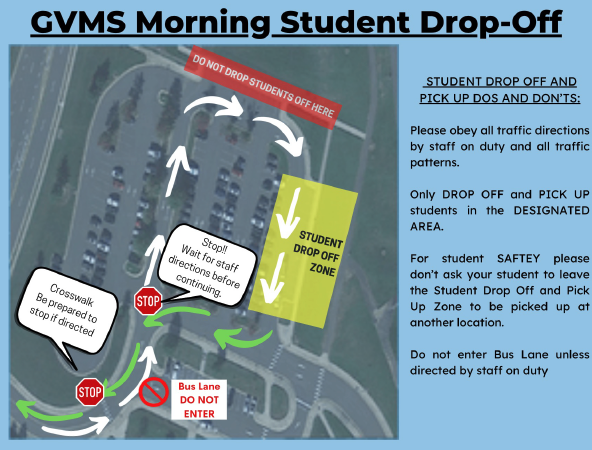 GVMS AM Student Drop Off