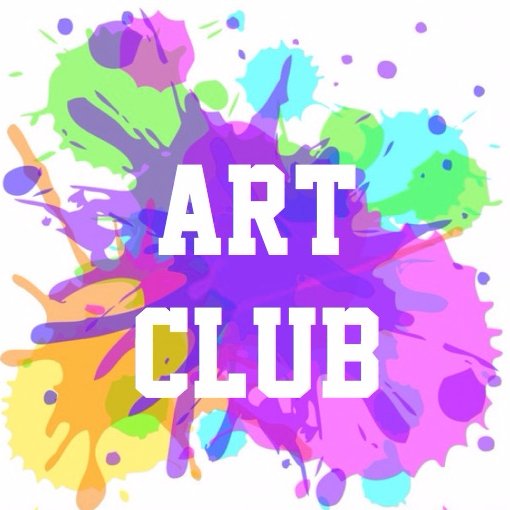 image with art club words
